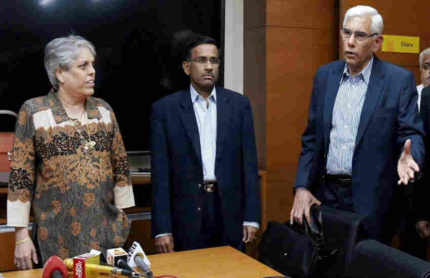 BCCI Vinod Rai, Vinod Rai News, Vinod Rai latest news, Vikram Limaye News, Vikram Limaye latest news, Diana Edulji News, Diana Edulji latest news, Ramchandra Guha news, Ramchandra Guha latest news