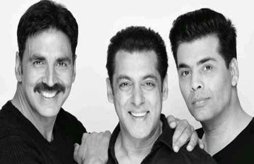 Akshay Kumar, Salman Khan, Karan Johar