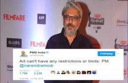 संजय लीला भंसाली पर हमले के बाद पीएम नरेंद्र मोदी का यह पुराना ट्वीट हो रहा है वाइरल
