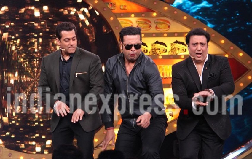 Salman Khan. Govinda, Krushna Abhishek, Bigg Boss