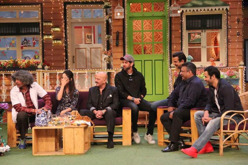 Hrithik Roshan, kaabil, Kapil Sharma, Rajesh roshan, yami gautam, Ronit Roy, Rohit Roy, kapil Sharma, Comedy Show