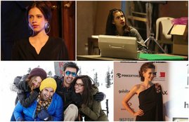 Kalki Koechlin, Eiffel Tower, Pondicherry