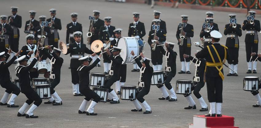 republic day, beating retreat, beating retreat photos, beating retreat pics, beating retreat tweets
