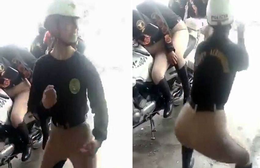 महिला पुलिस कर्मी का डांस का वीडियो आया सामने (Photo Source: Videograb) महिला पुलिस कर्मी का डांस का वीडियो आया सामने (Photo Source: Videograb)