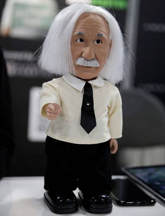 Professor Einstein Robot (Source: AP)