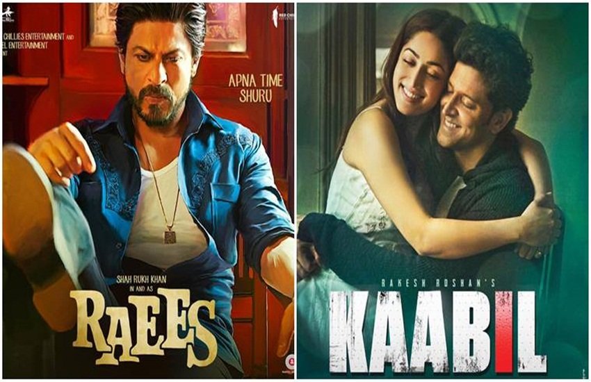 Shahrukh Khan, Hrithik Roshan, Raees, Kaabil