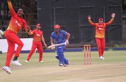 वर्षा बाधित मैच में AFG ने ZIM को 106 रन से हराया, सीरीज में 3-1 की निर्णायक बढ़त