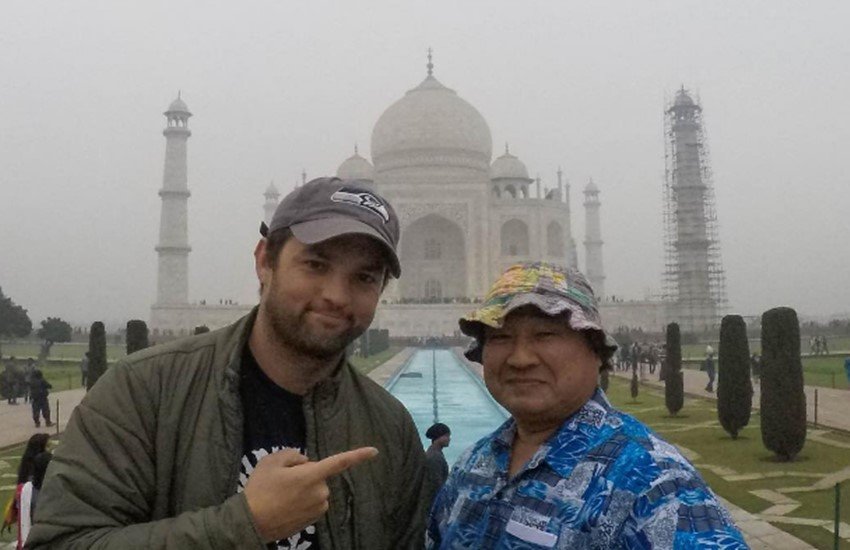 ऐलेक्स अपने लंबे टूर में ताज महल भी घूमा था। इंस्टाग्राम
ऐलेक्स अपने लंबे टूर में ताज महल भी घूमा था। इंस्टाग्राम