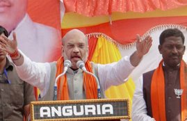 UP Assembly Elections 2017, Amit Shah news, Amit Shah latest news, Amit Shah in Ballia, Amit Shah ballia Rally, BJP Tsunami in Uttar Pradesh