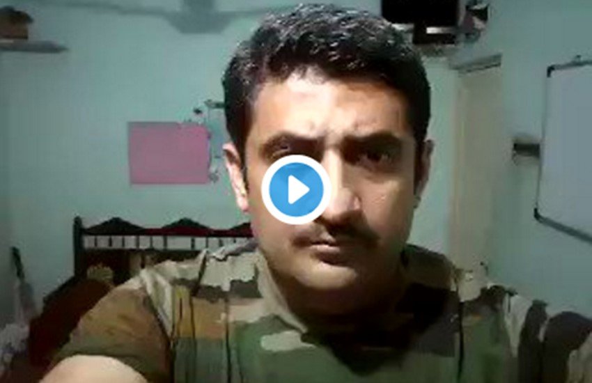कथित सैनिक ने इस वीडियो में रिटा. ले. जनरल बख्शी पर निशाना साधा है।