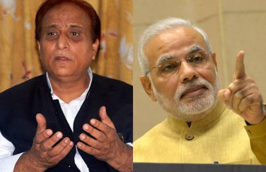 Narendra Modi, Azam Khan, Uttar Pradesh Election, UP Election 2017, UP Polls 2017, Ravan, Ravana, Modi as Ravana, Ramlila, Lucknow, India, Jansatta