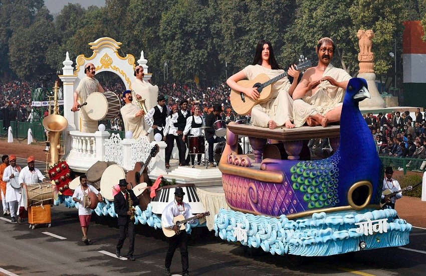 goa tableau in republic day 2017