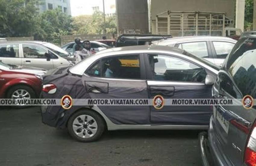 Hyundai Xcent facelift