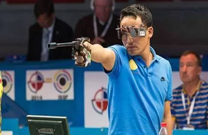 Jeetu Rai, Ten Meter Air Pistol Event, Bronze Medal, ISSF Shooting World Cup, India Shooter Jeetu Rai, Sports News, Jeetu rai Wins Bronze Medal in ISSF world Cup