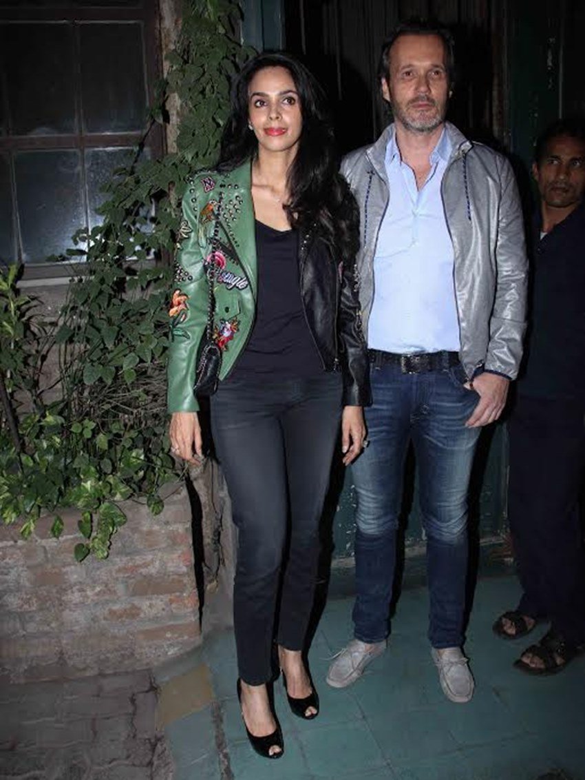 Mallika Sherawat, Mallika Sherawat photos, French boyfriend, Cyrille Auxenfans, Bandra, Mumbai, spotted, Bollywood news in hindi, Entertainment News in hindi