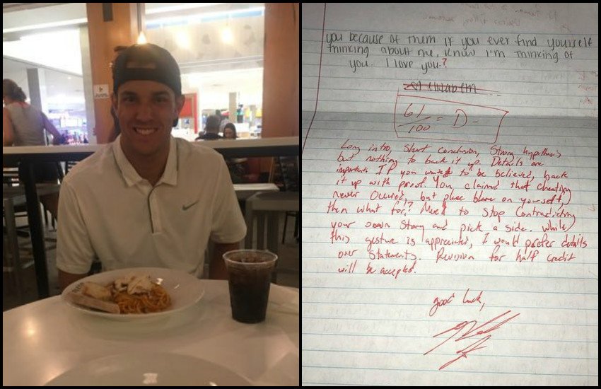 Nick Lutz, Viral Love apology letter, love letter Nick Lutz, Viral Love apology letter, love letter