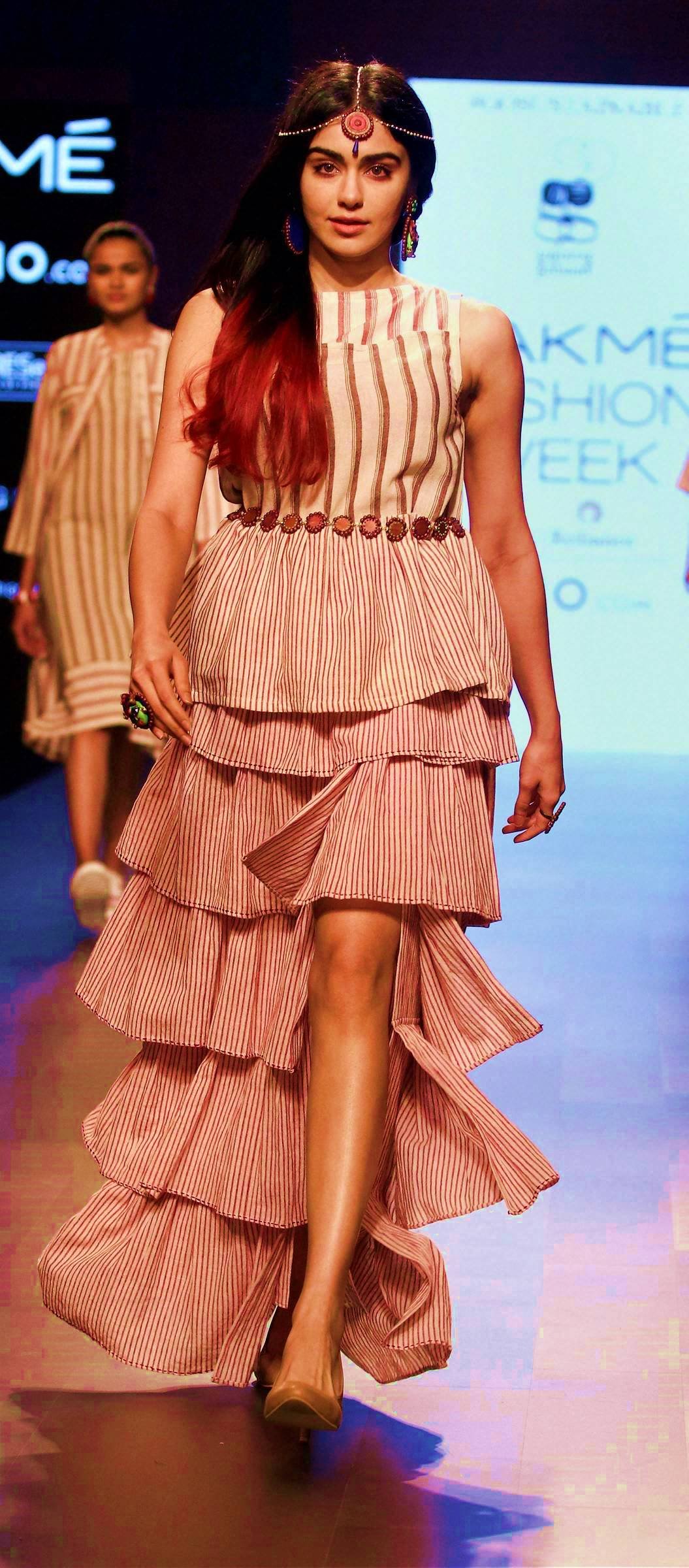 Adah sharma,Galang Gabaan,Lakme Fashion Week,Lakme Fashion Week 2017,Lakme Fashion Week Summer Resort 2017,LFW,LFW 2017"