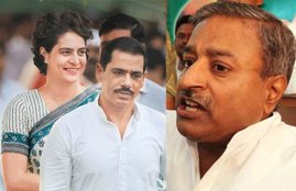 Robert Vadra, Robert Vadra Property, Robert Vadra Land Scam, Priyanka Gandhi, Priyanka Gandhi Vadra, Priyanka Gandhi Election, Vinay Katiyar, Ram Mandir, BJP, BJP Star campaigners List, India, Jansatta