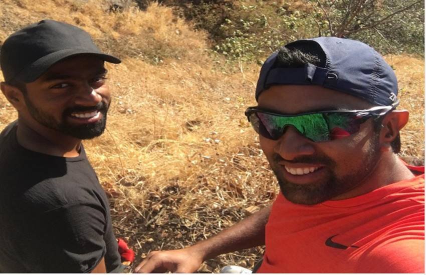 Team India, Trekking, Pune test, India Lost Pune Test, Australia, India vs Australia Test Series, Ind vs Aus Test Series 2017, Virat Kohli, Umesh Yadav, Ajinkya Rahane, R Ashwin and Abhinav Mukund, Ravindra Jadeja, Cricket News Sports News