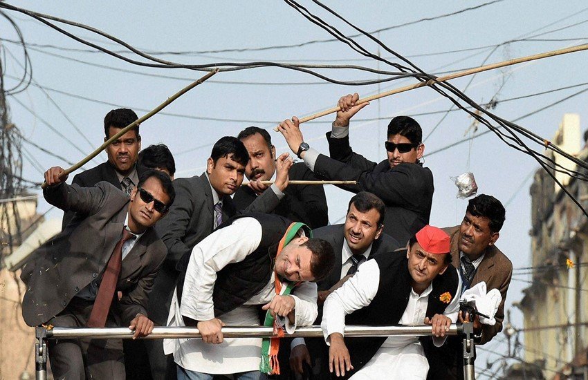Mulayam Singh, Mulayam Singh Yadav, Akhilesh Yadav, UP Polls 2017, UP Elections 2017, SP-Congress Alliance, SP-Congress, Akhilesh-Mulayam, Uttar Pradesh Elections, India, Jansatta