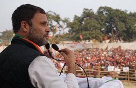 Congress, Samajwadi Party, Congress-Samajwadi Party Rally, Rahul Gandhi-Akhilesh yadav Road Show, Rahul-Akhilesh Road Show, Rahul Akhilesh In Kanpur, Rahul Gandhi, Akhilesh Yadav, Narendra Modi, Uttar Pradesh Assembly elections, UP Elections 2017, UP Polls 2017, India, Jansatta
