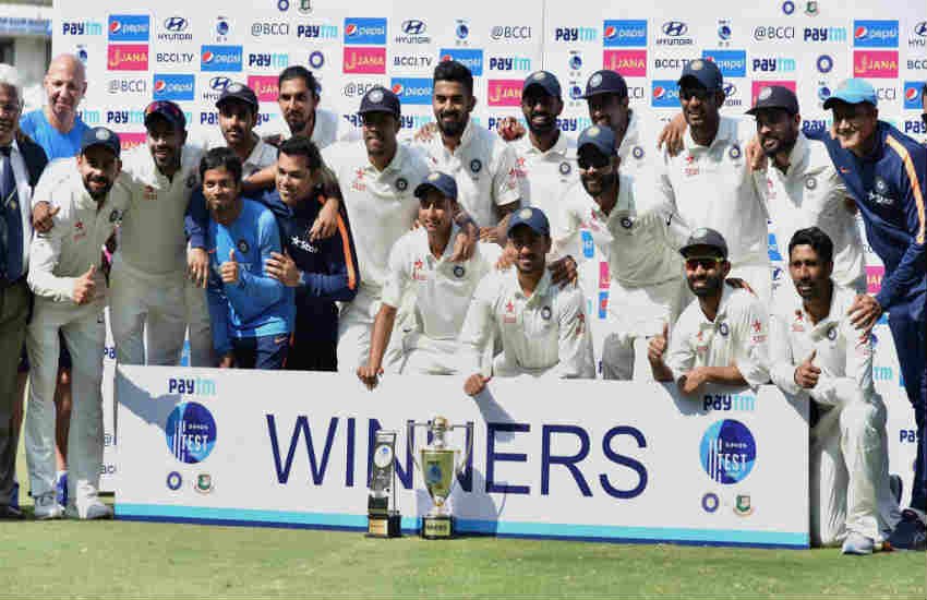 India vs bangladesh Test, India vs bangladesh Hyderabad Test, India vs bangladesh Score, India vs bangladesh Scorecard