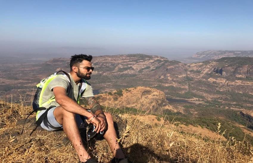 Team India, Trekking, Pune test, India Lost Pune Test, Australia, India vs Australia Test Series, Ind vs Aus Test Series 2017, Virat Kohli, Umesh Yadav, Ajinkya Rahane, R Ashwin and Abhinav Mukund, Ravindra Jadeja, Cricket News Sports News