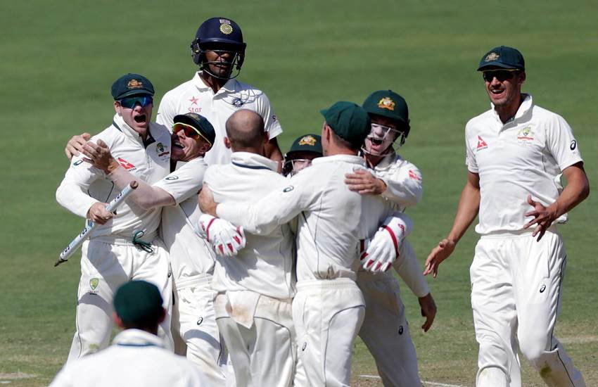 australia cricket team, pune test, india vs australia, steven smith, ind vs aus test, australia tour of india, australia win test in india, india australia test stats, australi win in india, australia test win, cricket news