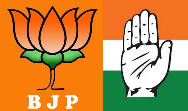 कांग्रेस और भाजपा।