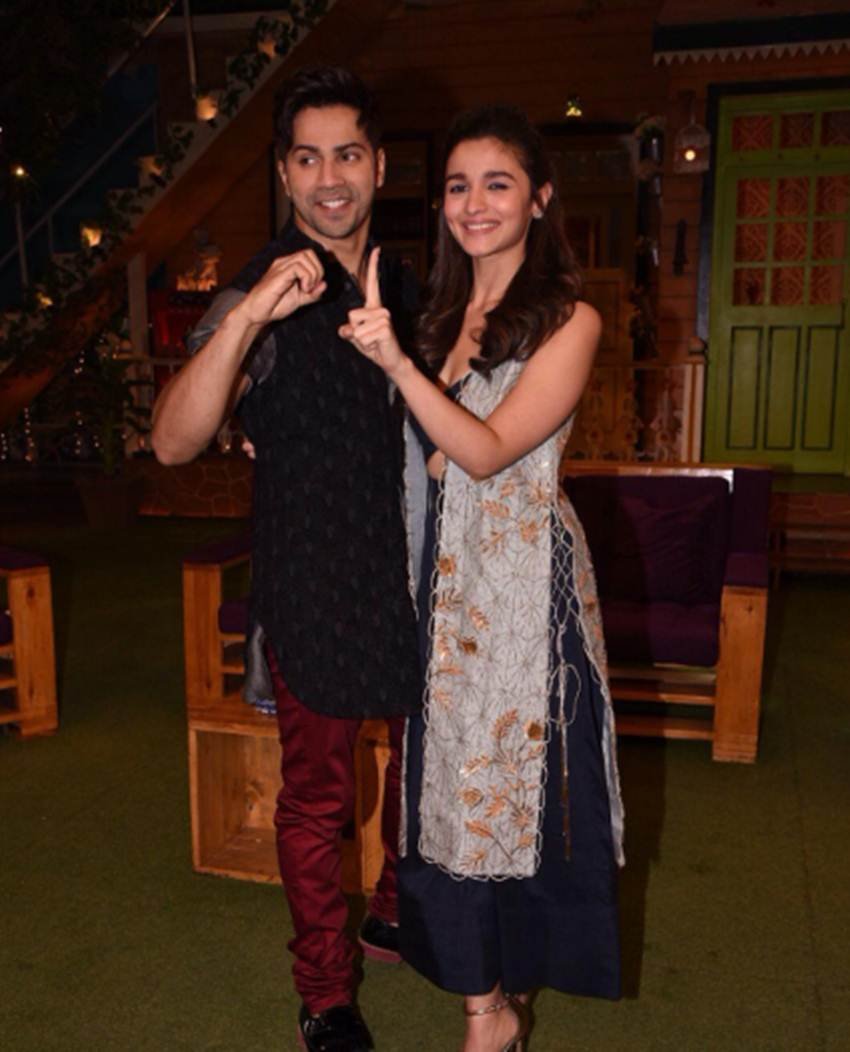 "varun dhawan, alia bhatt, badrinath ki dulhania, varun alia, badri vaidehi, kapil sharma, the kapil sharma show. indian express, indian express news, entertainment news