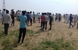 राजस्थान : वायुसेना का चूका निशाना, गांव में गिरा दिया बम