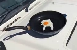 वीडियो: यहां इतनी गर्मी है कि गाड़ी के बोनट पर बन जाता है ऑमलेट