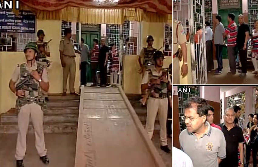 Goa Assembly Elections 2017: गोवा विधानसभा चुनाव: वोटिंग सात बजे से शुरू हुई।