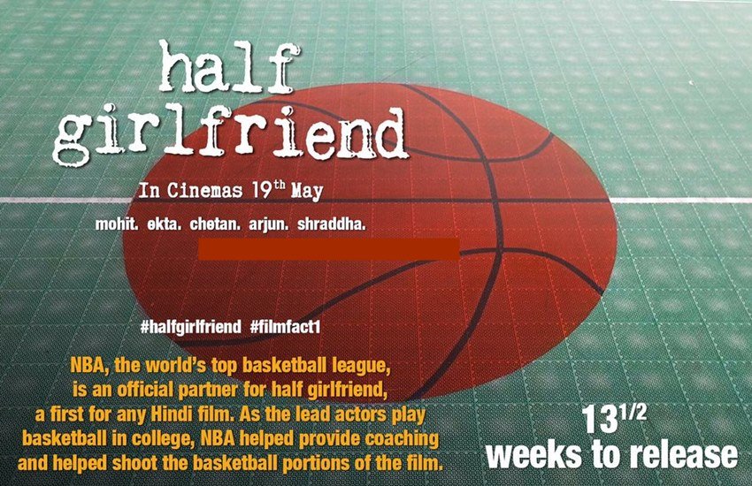 Arjun Kapoor, Shraddha Kapoor, Teaser Poster, Half Girlfriend, Twitter, Release Date, Bollywood news in Hindi, Entertainment news in hindi