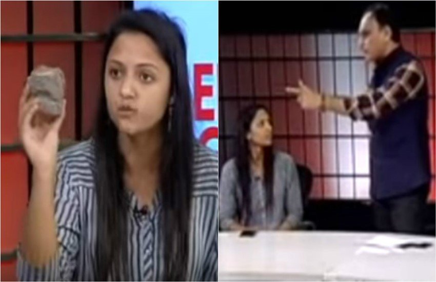 रामजस कॉलेज की घटना पर चर्चा के लिए राकेश सिन्हा और शहला राशिद को बुलाया गया था।