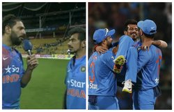 वीडियो : ‘रिपोर्टर’ युवराज ने लिया इंटरव्यू, युजवेंद्र चहल बोले-गोद में उठाने पर आई DDLJ वाली फीलिंग