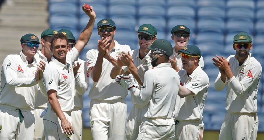 test match, india, australia, india test match, australia test match, pune match, match 2017, test cricket match, ind vs aus, jansatta, jansatta news, hindi news, virat kohli, rahul, r ashwani, jadeja, saha, rahane