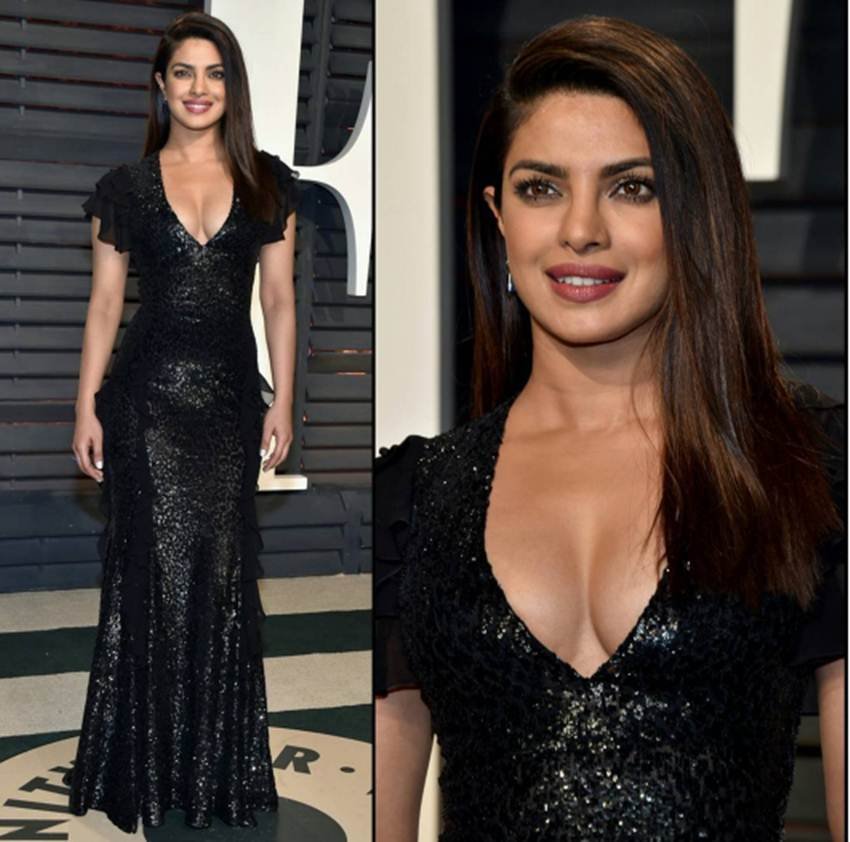 deepika padukone, priyanka chopra, oscars after party, deepika padukone after party oscars look, priyanka chopra oscars after party look, baywatch, xxx return of xander cage, priyanka deepika, bollywood, hollywood news, entertainment news