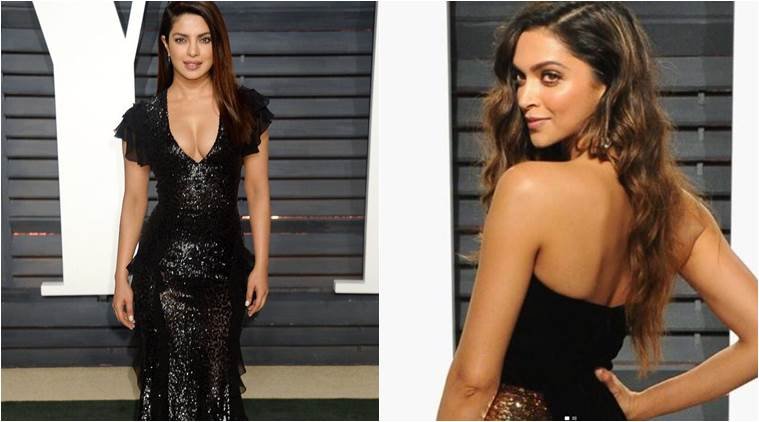 deepika padukone, priyanka chopra, oscars after party, deepika padukone after party oscars look, priyanka chopra oscars after party look, baywatch, xxx return of xander cage, priyanka deepika, bollywood, hollywood news, entertainment news