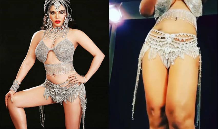 राखी सावंत का सेक्सी मूव्स वाला वीडियो वायरल, ड्रामा क्वीन को पड़ी फैंस की गालियां, सनी लियोनी को बताया महान औरत