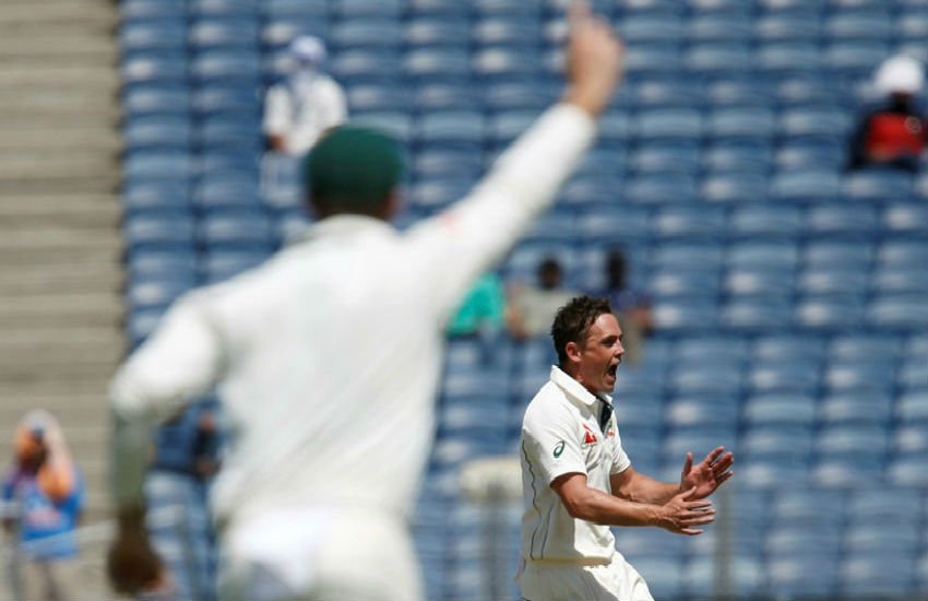 test match, india, australia, india test match, australia test match, pune match, match 2017, test cricket match, ind vs aus, jansatta, jansatta news, hindi news, virat kohli, rahul, r ashwani, jadeja, saha, rahane