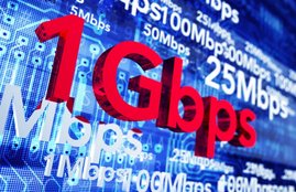 1 gbps INTERNET speed