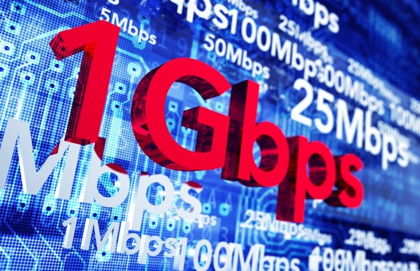 1 gbps INTERNET speed