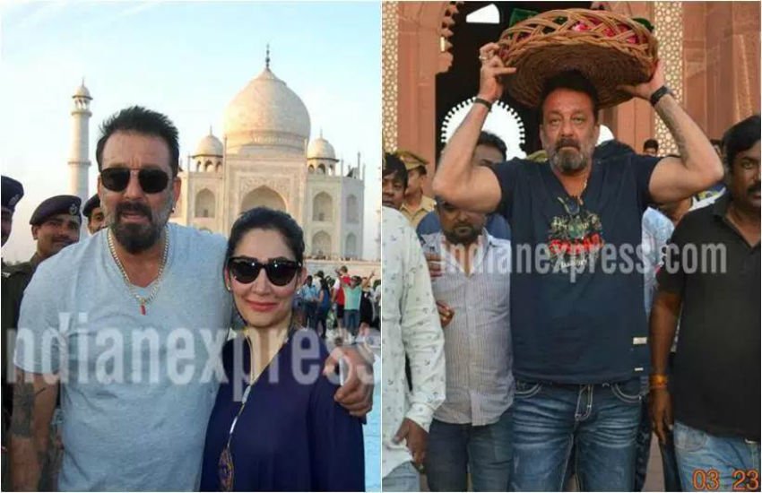 Bollywood, Munna Bhai, actor, Sanjay Dutt, Fatehpur Sikri, bollywood, bollywood news, bollywood news, sanjay dutta latest news, agra, taj, taj fort, bhoomi movie, sanjay dutta biopic, rajkumar hirani