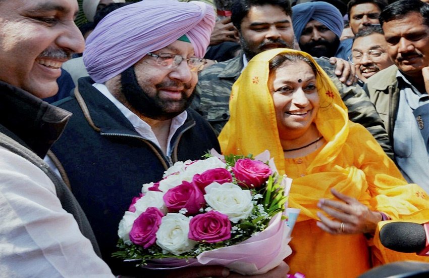 अमरिंदर सिंह दूसरी बार पंजाब के सीएम बने हैं। ( Photo Source: PTI)