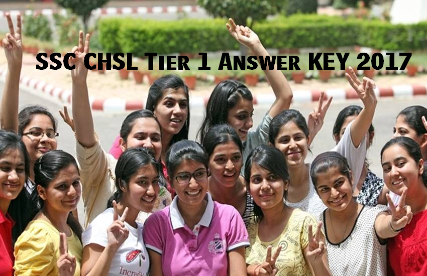 ssc chsl, ssc chsl 2017, ssc chsl answer key