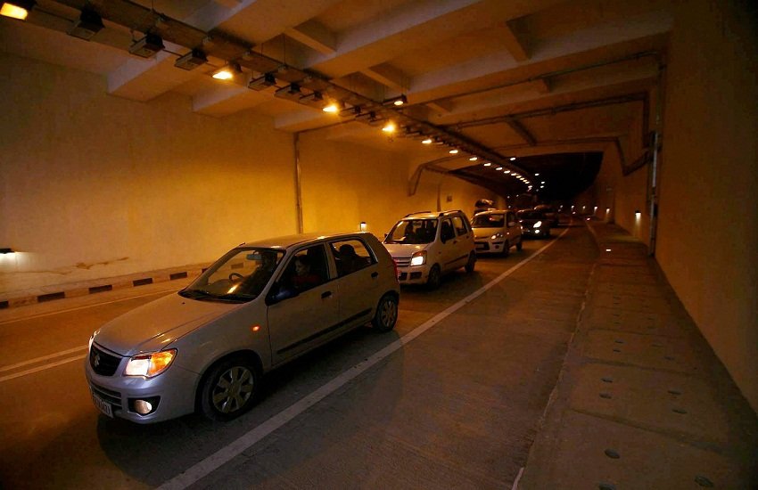 Chenani-Nashri Road Tunnel, Jammu-Kashmir, PTI Photo