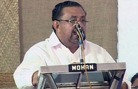 Congress leader M.M Hassan