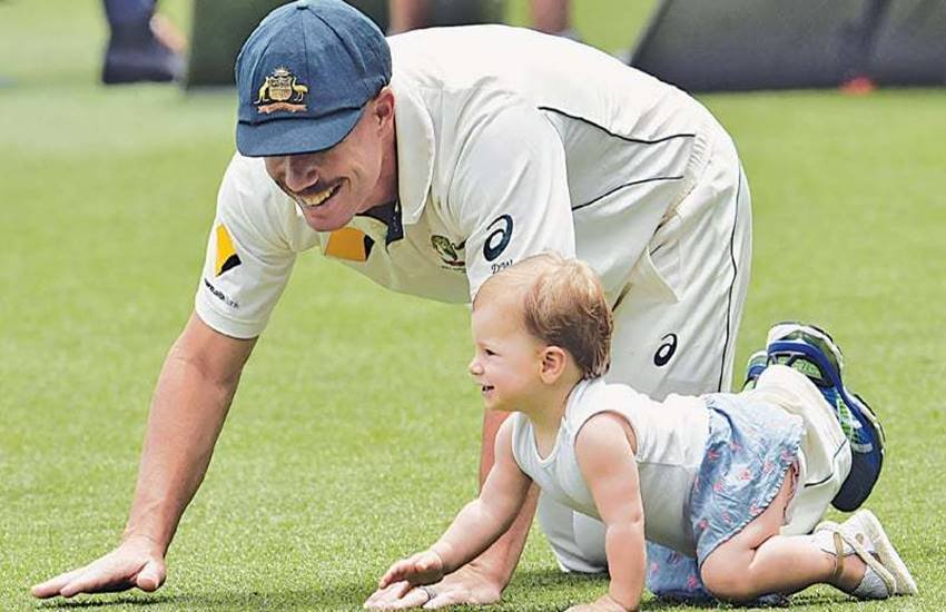 David Warner, David Warner Daughter Ivy, India vs Australia Test Series, Test Match Between India and Australia, India vs Australia Ranchi test, David Warner vs R Ashwin, David Warner Gets Emotional on his Daughter Gesture, Cricket News, Sports News David Warner, David Warner Daughter Ivy, India vs Australia Test Series, Test Match Between India and Australia, India vs Australia Ranchi test, David Warner vs R Ashwin, David Warner Gets Emotional on his Daughter Gesture, Cricket News, Sports News