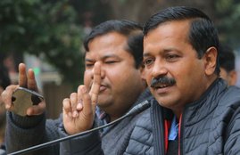 Delhi Chief Minister and Aam Aadmi Party chief Arvind Kejriwal